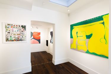 Exhibition view: Group Exhibition, The Hour Forever, Dellasposa Gallery, London (7 September–27 October 2021). Courtesy Dellasposa Gallery.