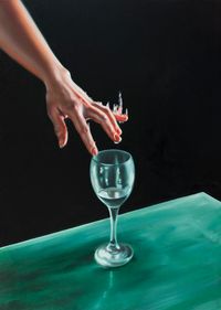 The Glass Harmonica III by David O'Kane contemporary artwork painting