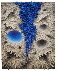 Aggregation 24 - FE022 (Healing) by Chun Kwang Young contemporary artwork painting, works on paper