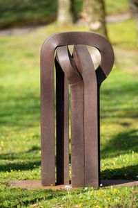 Lotura XXVII (Bond XXVII) by Eduardo Chillida contemporary artwork sculpture