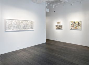 Exhibition view: Knox Martin, Homage to Goya, Hollis Taggart, New York (8 July–13 August 2021). Courtesy Hollis Taggart.