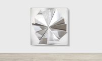 Silver Fan by Heinz Mack contemporary artwork 1