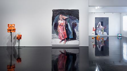 Ben Quilty, The Stain, 2016. Exhibition view, Tolarno Galleries, Melbourne. Courtesy the artist and Tolarno Galleries.