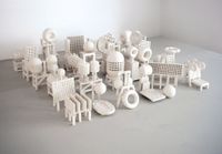 Shifting Structures by Lubna Chowdhary contemporary artwork sculpture