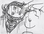 A DRAWING FOR AMINA by Ghada Amer contemporary artwork 2
