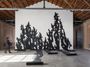 Contemporary art exhibition, Wang Lijun, Carving Silence at Beijing Commune, China