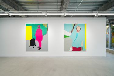 Installation view from NEW NUDE by Tomohito Ushiro.