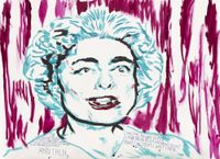 No Title (The greayt power...) by Raymond Pettibon contemporary artwork works on paper
