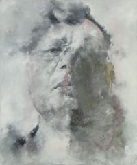 Self Portrait by Li Luming contemporary artwork painting