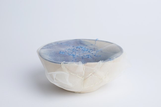 Renovated Japanese Dutch Bowl by Kei Takemura contemporary artwork