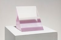 3-23-18 (Pink Wedge) by Peter Alexander contemporary artwork sculpture