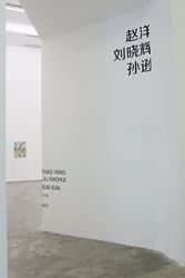 Exhibition view: Zhao Yang, Liu Xiaohui, Sun Xun, Group Exhibition, ShanghART, Beijing (15 July-27 August 2017). Courtesy ShanghART, Beijing.