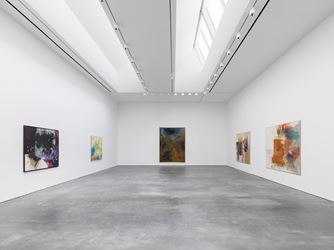 Exhibition view: Sigmar Polke, Eine Winterreise, David Zwirner, 20th Street, New York (7 May–22 July 2016). Courtesy David Zwirner, 20th Street, New York.