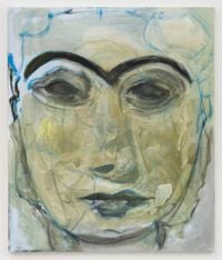 Lady of Uruk by Marlene Dumas contemporary artwork painting, works on paper