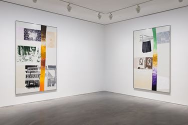 Exhibition view: Robert Rauschenberg, Vydocks,  Pace Gallery, Hong Kong (19 September–2 November 2018). © Robert Rauschenberg Foundation / VAGA at Artists Rights Society, New York. Courtesy Pace Gallery. Photo: Cow Lau.