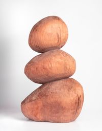 Figure Column by David Nash contemporary artwork sculpture