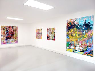 Exhibition view: Szilard Huszank, Imagine, Galerie Tanit, Munich (8 September–8 October 2022). Courtesy Galerie Tanit.