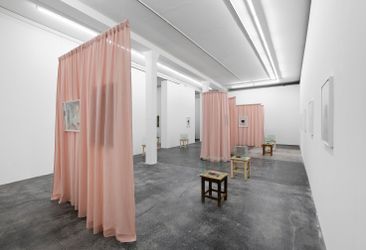 Exhibition view: Becky Beasley, H.S.P. (or Promising Mid-Career Woman), Galeria Plan B, Berlin (27 November–5 February 2022). Photo: Trevor Good. Courtesy the artist and Plan B Cluj, Berlin.