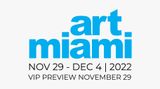 Contemporary art art fair, Art Miami 2022 at Hollis Taggart, New York L1, USA