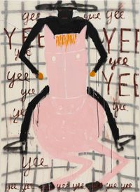 Yee yee by Gabrielle Graessle contemporary artwork painting