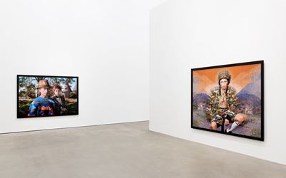 Exhibition view: Cindy Sherman, Sprüth Magers, Berlin (20 November 2020–13 February 2021). © Cindy Sherman. Courtesy Sprüth Magers and Metro Pictures, New York. Photo: Ingo Kniest.