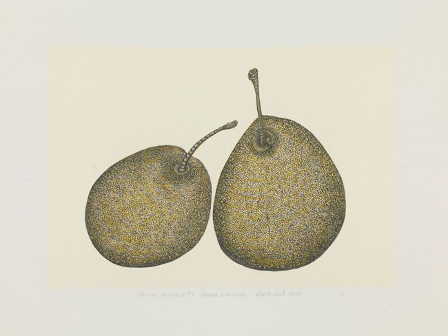 Revival Series II #9 Pears Dialogue by Eddie Lui contemporary artwork