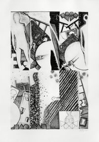Seasons by Jasper Johns contemporary artwork print