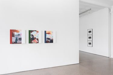 Exhibition view: Ian Wallace, Galerie Greta Meert, Brussels, Belgium (9 March–6 May 2017). Courtesy Galerie Greta Meert.