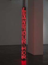 MOVE by Jenny Holzer contemporary artwork sculpture