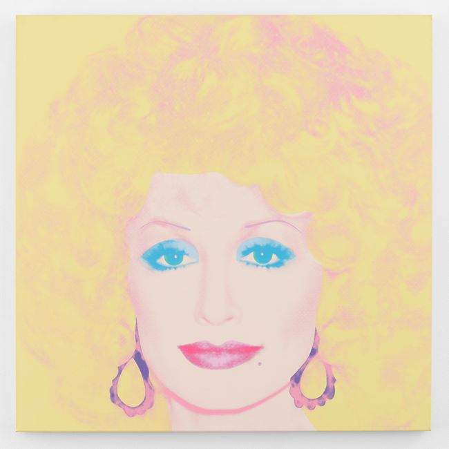 Dolly Parton by Andy Warhol contemporary artwork