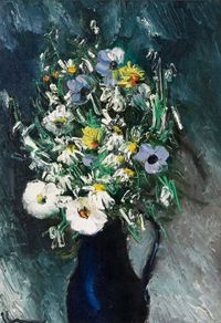 Vase de fleurs by Maurice De Vlaminck contemporary artwork painting, works on paper