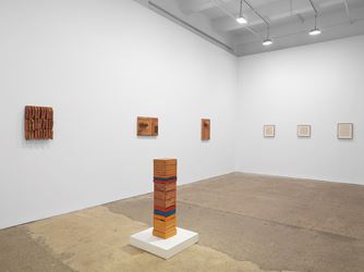 Exhibition view: Mildred Thompson, Throughlines: Assemblages and Works on Paper from the 1960s to the 1990s, Galerie Lelong & Co., New York (18 February–27 March 2021). Courtesy Galerie Lelong. 