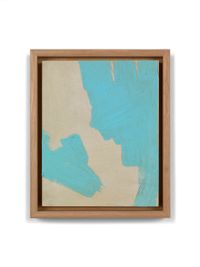 Blue Marks VI by Sam Lock contemporary artwork painting