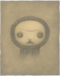 Yakalina Potrait by Mark Ryden contemporary artwork works on paper, drawing, mixed media