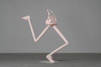 Hurry Along (Bag Sculptures) by Erwin Wurm contemporary artwork sculpture