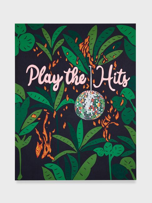 Untitled (Play the Hits) by Joel Mesler contemporary artwork