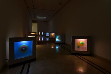 Exhibition view: Marinella Pirelli, Meteore, Richard Saltoun Gallery, Rome (4 May – 10 June 2023). Courtesy Richard Saltoun Gallery, Rome.