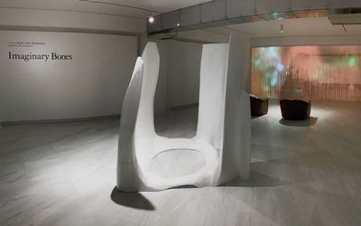 Exhibition view: Yuma Kishi, Imaginary Bones, √K Contemporary, Tokyo (17 October–18 December 2021). Courtesy √K Contemporary.     