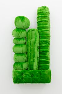 Green Garden Shelf by Kathy Temin contemporary artwork sculpture