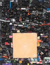 The Prize #I by Jack Whitten contemporary artwork painting, works on paper