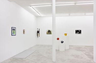 Exhibition view: Group Exhibition, Danser sur les traces: Prix Utopi.e 2023, Praz-Delavallade, Paris (1–16 February 2024). Courtesy Praz-Delavallade, Los Angeles/Paris.