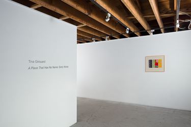Exhibition view: Tina Girouard, A Place That Has No Name: Early Works, Anat Ebgi, Los Angeles (22 February–13 June 2020). Courtesy Anat Ebgi.