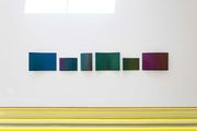 Horizon (Goldfinch) by Jim Lambie contemporary artwork 1