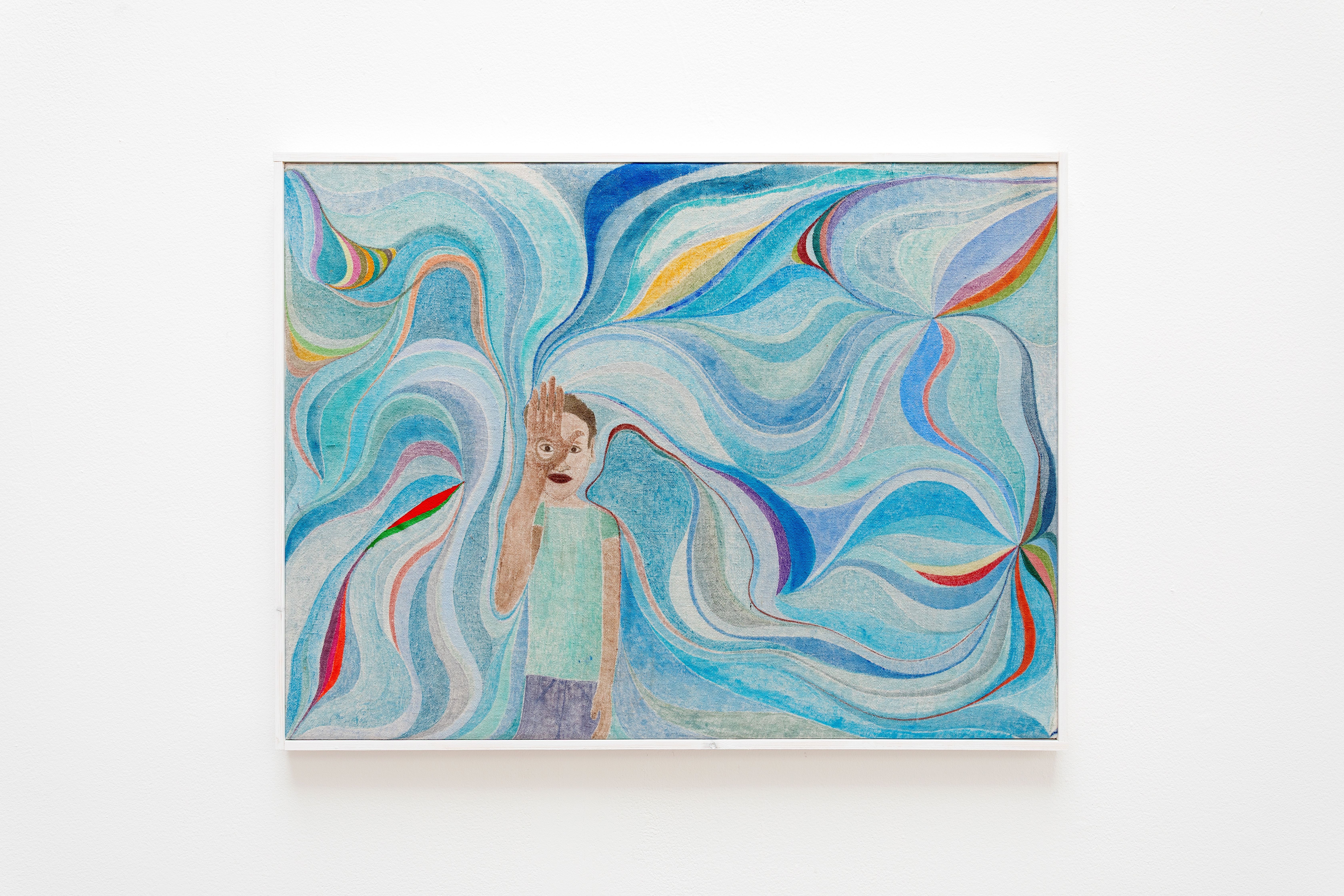 Impermanence #9 (Ron from the past says hello to me in the present), 2025  by Chris Johanson | Ocula