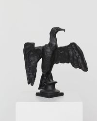 Pliny's sorrow - Library version by Johan Creten contemporary artwork sculpture