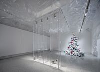 Speech Bubbles (Transparent) by Philippe Parreno contemporary artwork sculpture, installation