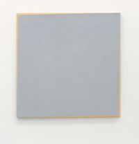 Senza titolo, (grigio chiaro) by Ettore Spalletti contemporary artwork sculpture