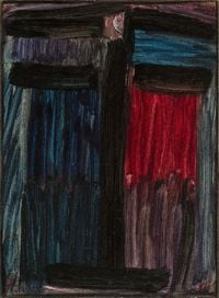 Large Meditation: Before Night Comes by Alexej Von Jawlensky contemporary artwork painting, works on paper