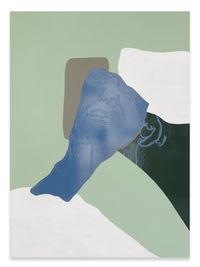 Mum in Bed by Gary Hume contemporary artwork painting