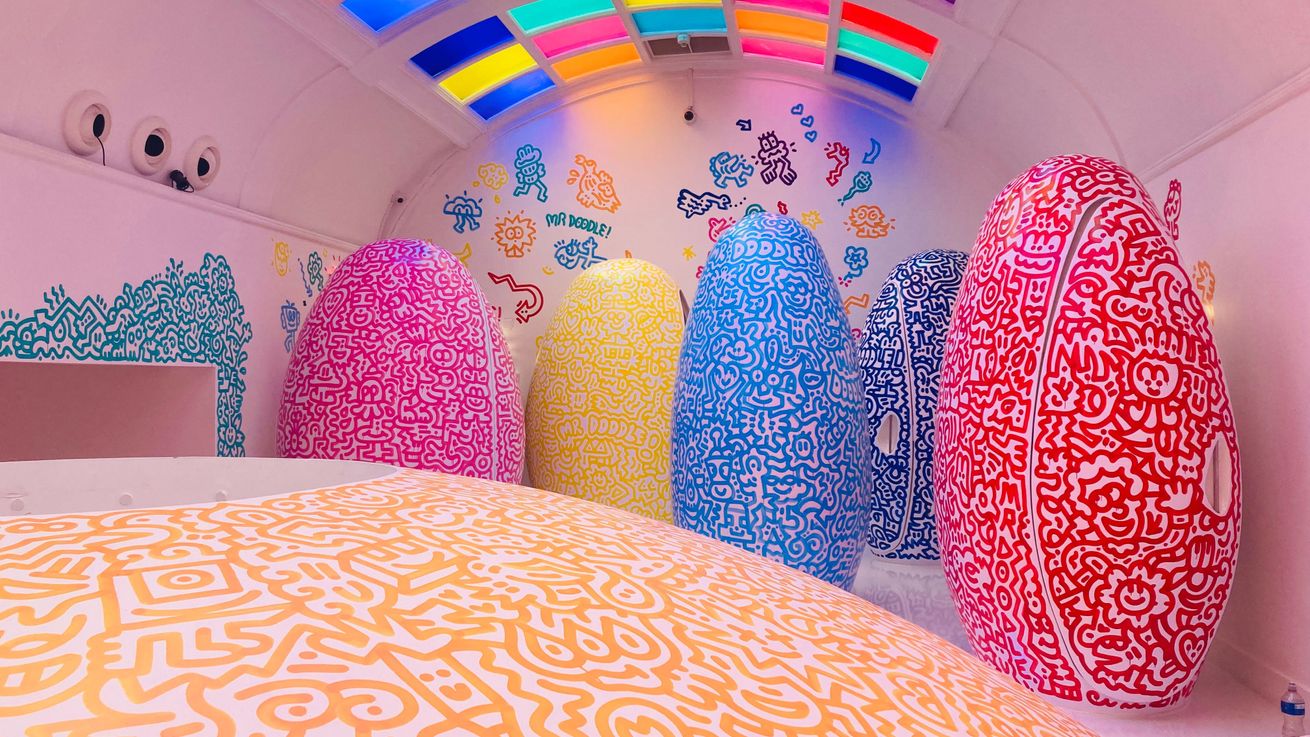 Mr Doodle, 'sketch and doodle' at Pearl Lam, Hong Kong on 6 Jun–1